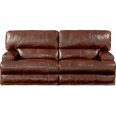 Power Lay Flat Reclining Sofa with Power Headrests
